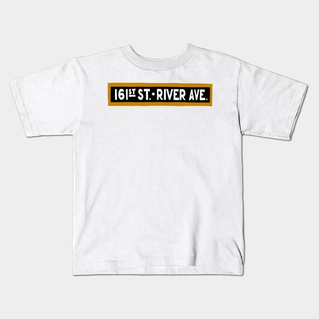 161st and River Kids T-Shirt by Ferrajito